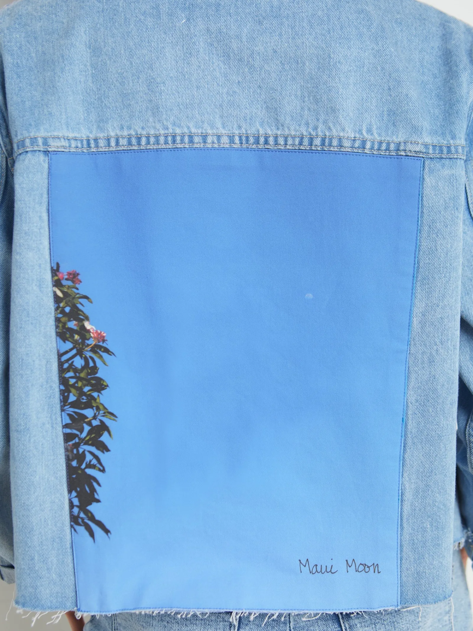 L'AGENCE Blazers & Jackets|Ailana Maui Moon Jean Jacket Cove