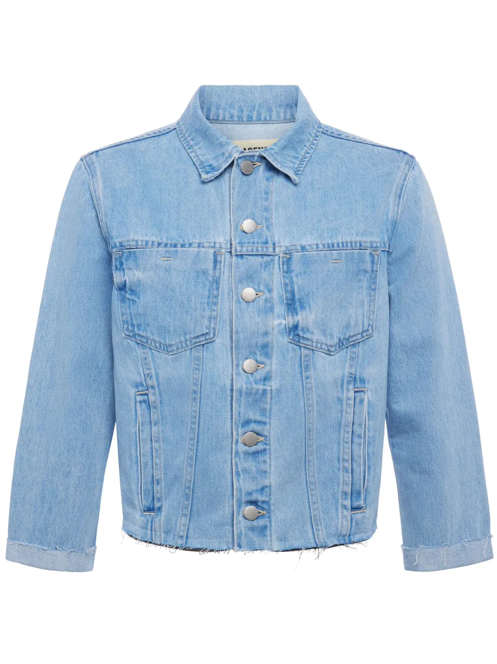 L'AGENCE Blazers & Jackets|Ailana Maui Moon Jean Jacket Cove