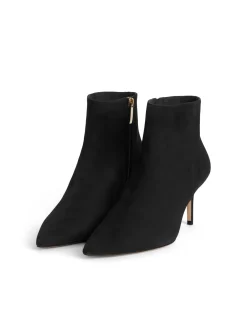 L'AGENCE Boots & Booties|All Things Black|Aimee Bootie Black Suede
