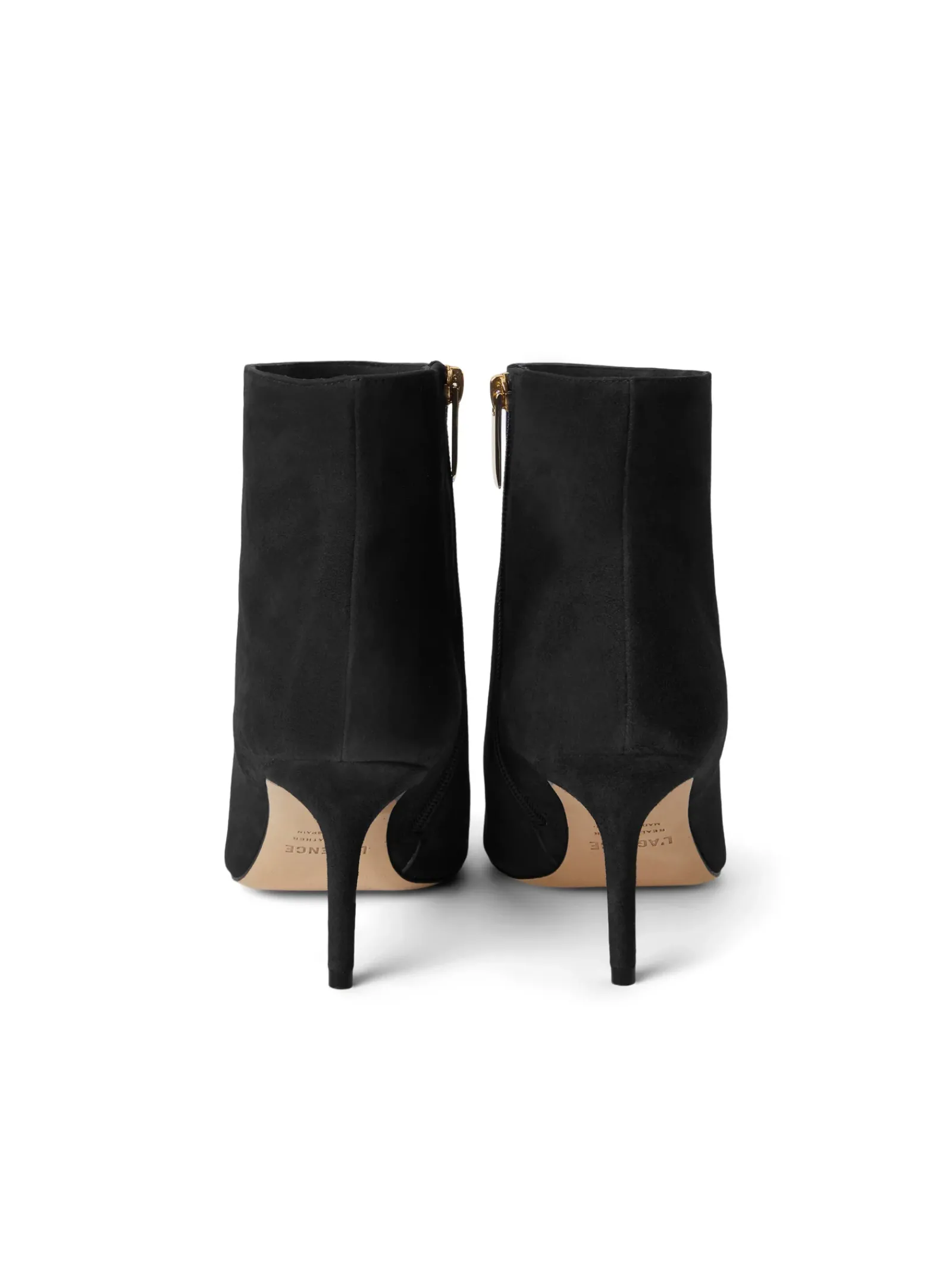 L'AGENCE Boots & Booties|All Things Black|Aimee Bootie Black Suede