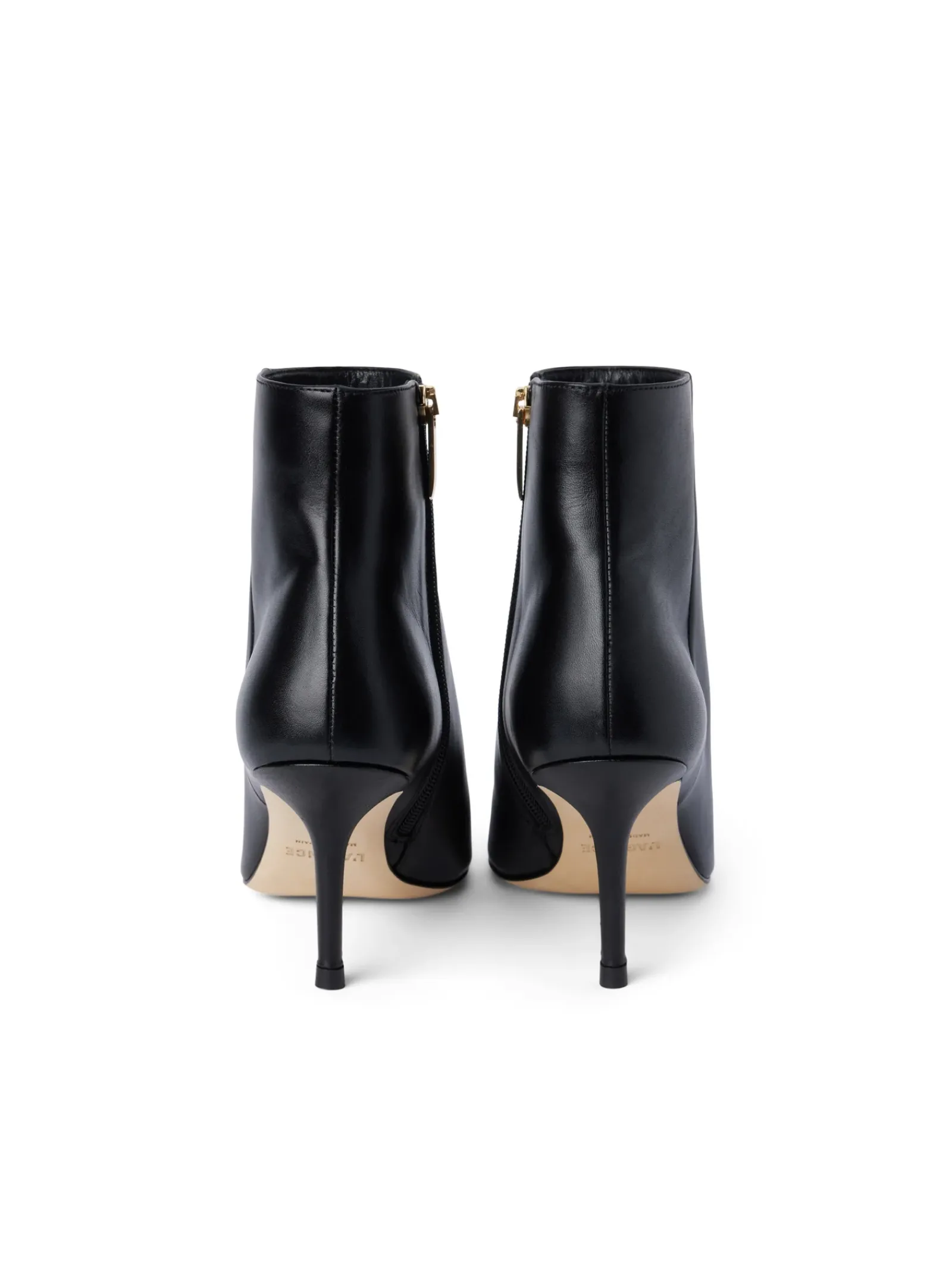 L'AGENCE Boots & Booties|All Things Black|Aimee Bootie Black Leather