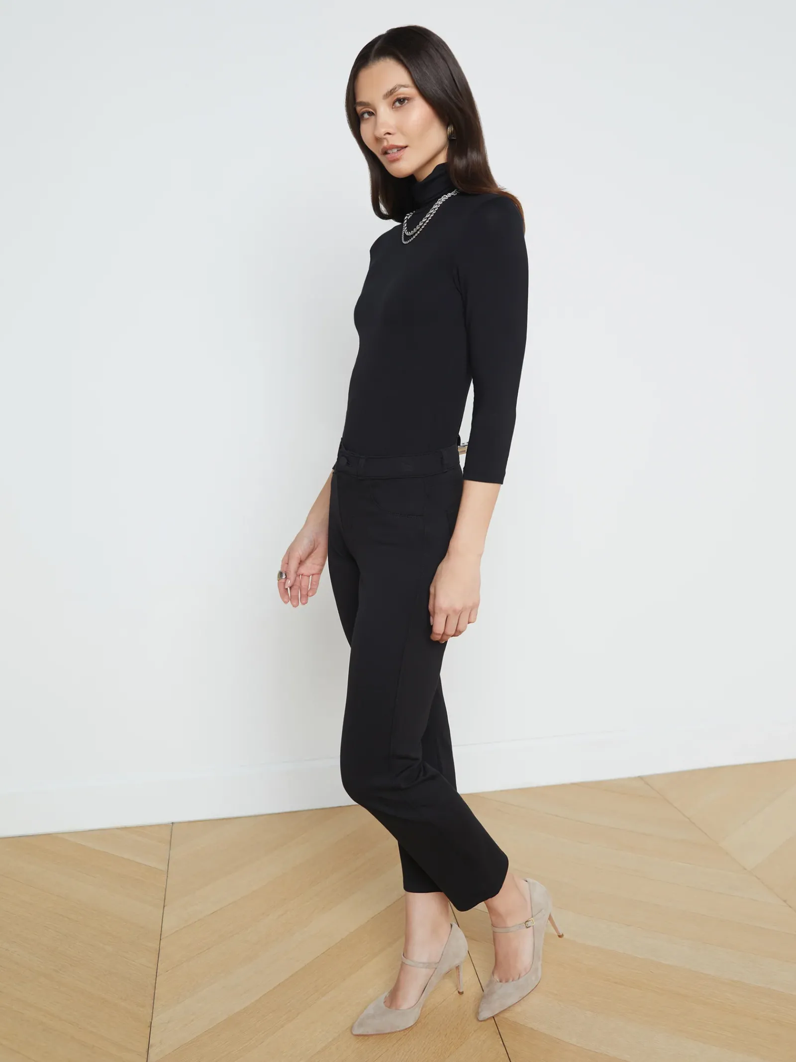L'AGENCE All Things Black|Alexia Pant Black