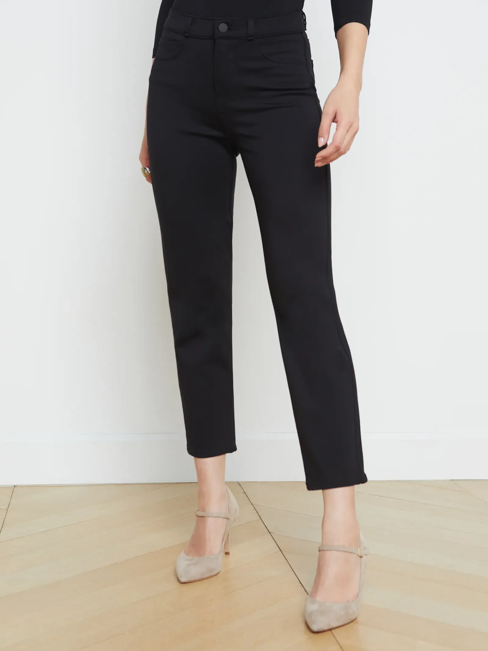 L'AGENCE All Things Black|Alexia Pant Black