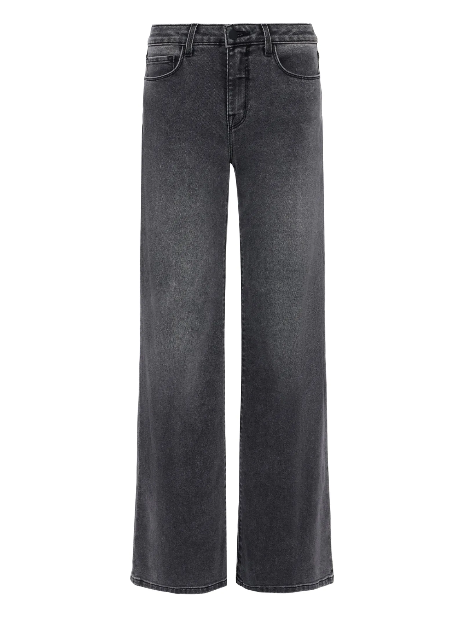 L'AGENCE Wide & Relaxed|Spring Collection|Alicent Wide-Leg Jean Magnesite