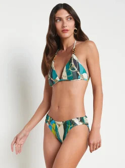L'AGENCE Spring Collection|Swimwear|Annabelle Chain Bikini Top Multi