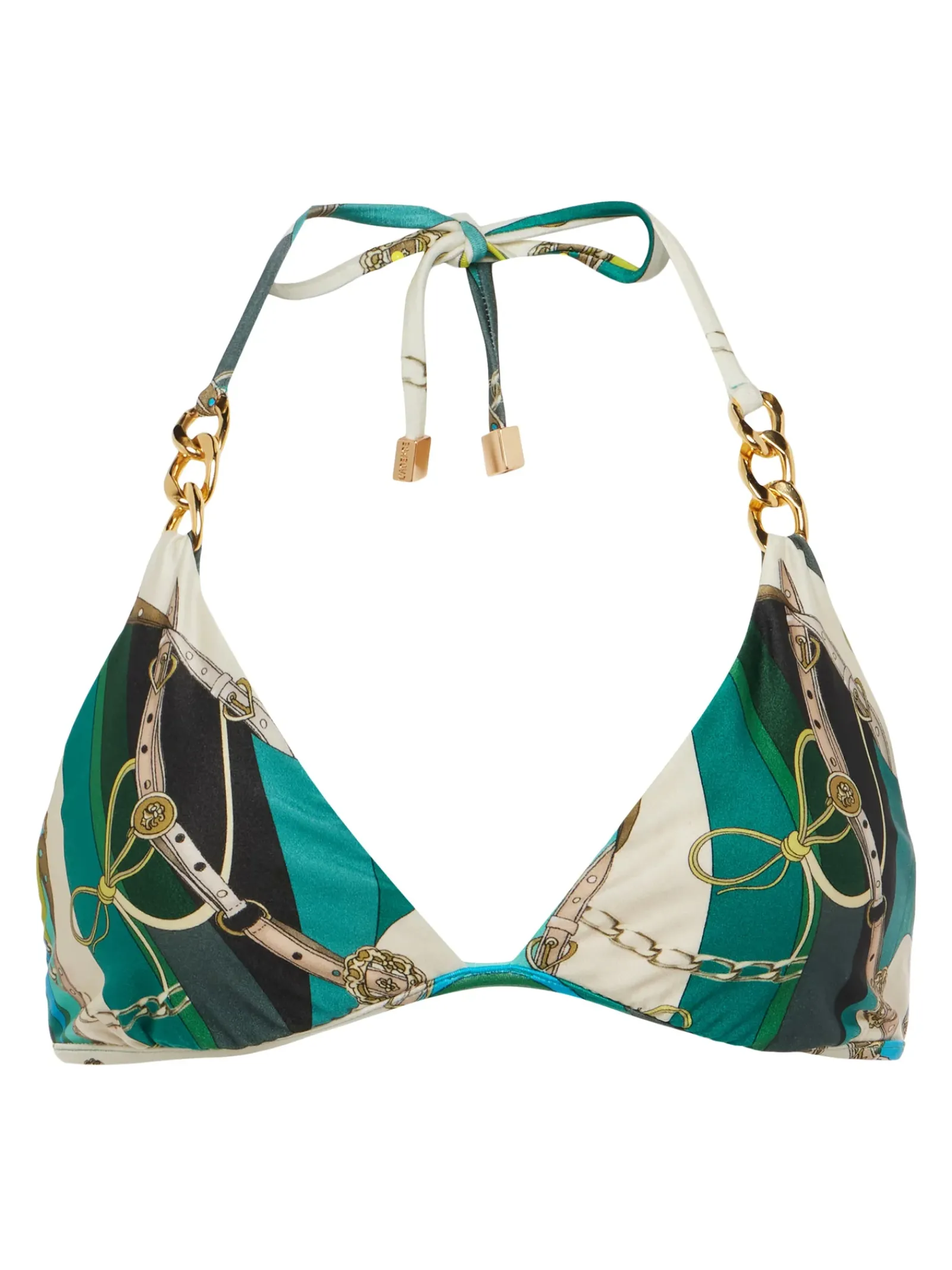 L'AGENCE Spring Collection|Swimwear|Annabelle Chain Bikini Top Multi