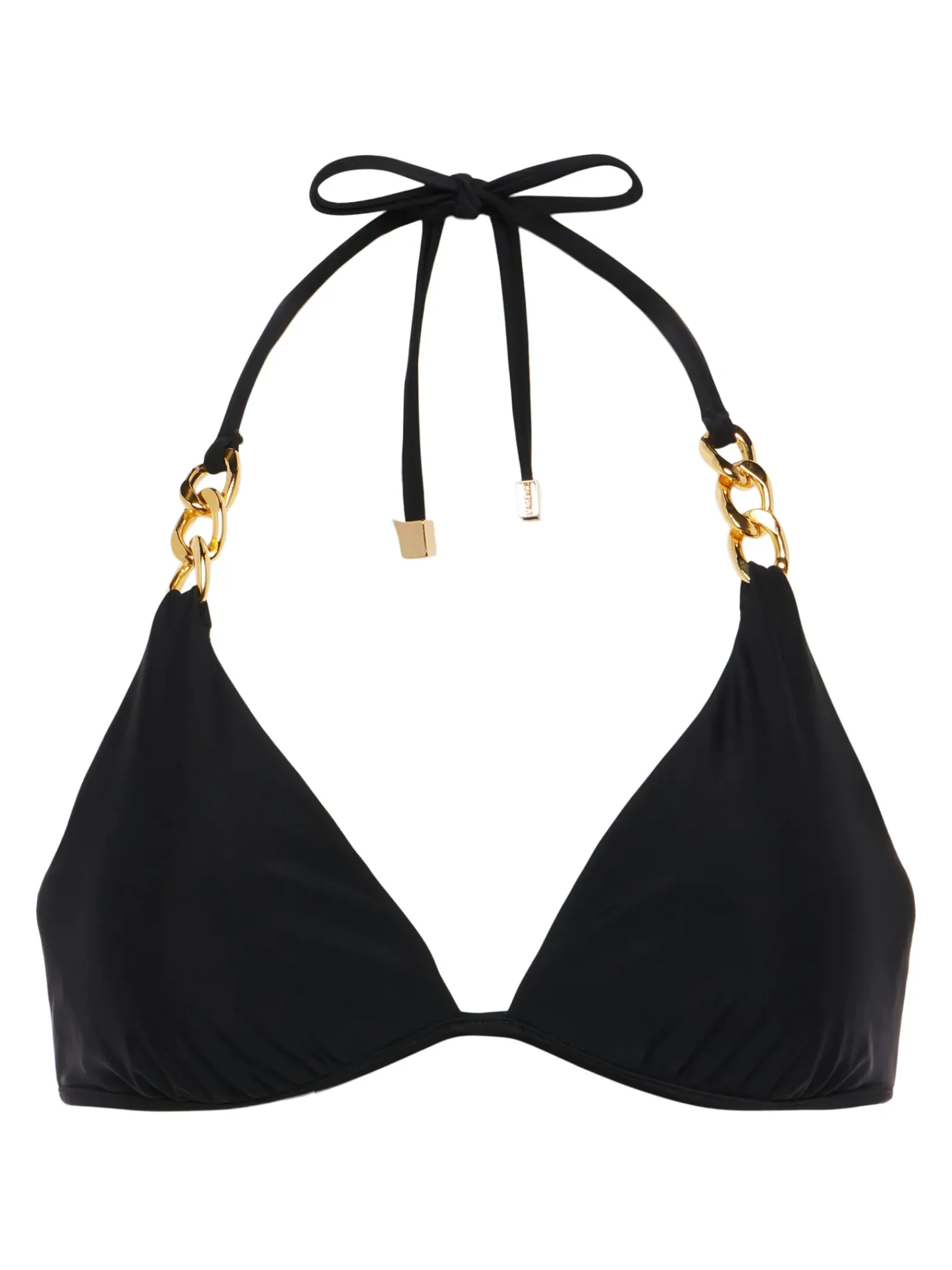 L'AGENCE Spring '24 Catalog|Spring Collection|Annabelle Triangle Bikini Top Black