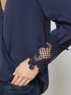 L'AGENCE Blouses & Tops|Arti Blouse Midnight