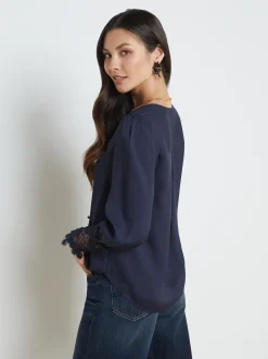 L'AGENCE Blouses & Tops|Arti Blouse Midnight