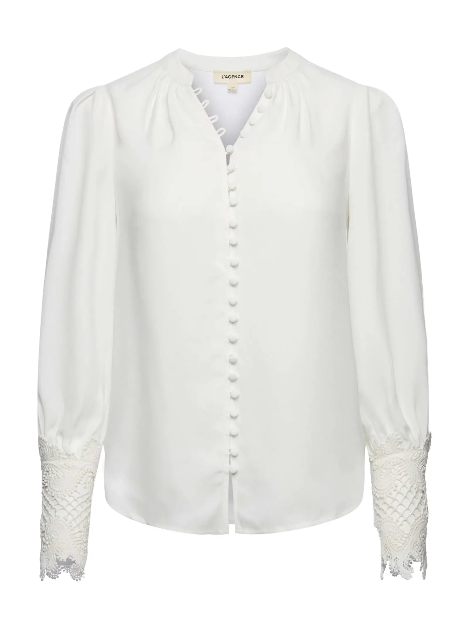 L'AGENCE Back in Stock|Essentials|Ava Blouse Ivory