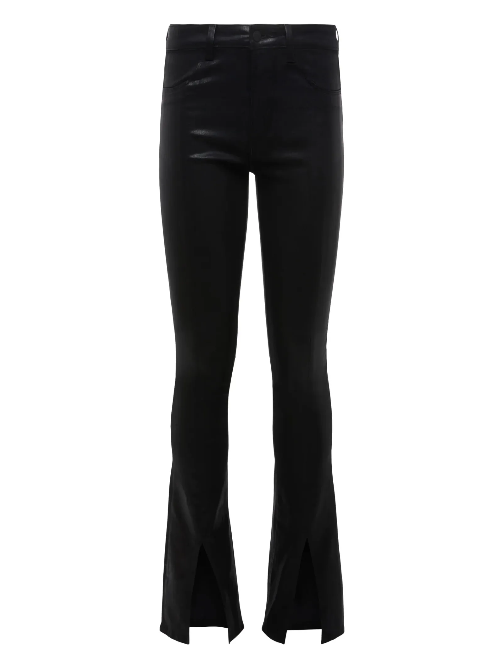 L'AGENCE All Things Black|Flare & Bootcut|Beatrix Coated Jean Noir Coated