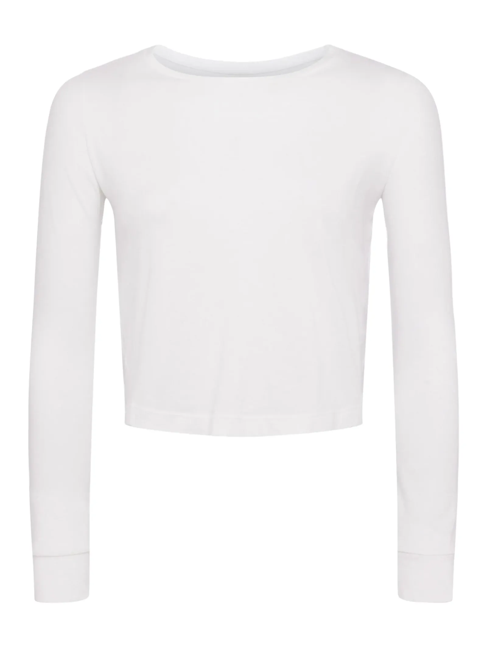 L'AGENCE Nouveau Whites|Resort Collection|Benny Cotton Crewneck Tee White