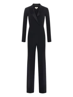 L'AGENCE All Things Black|Online Exclusives|Bora Tux Jumpsuit Black