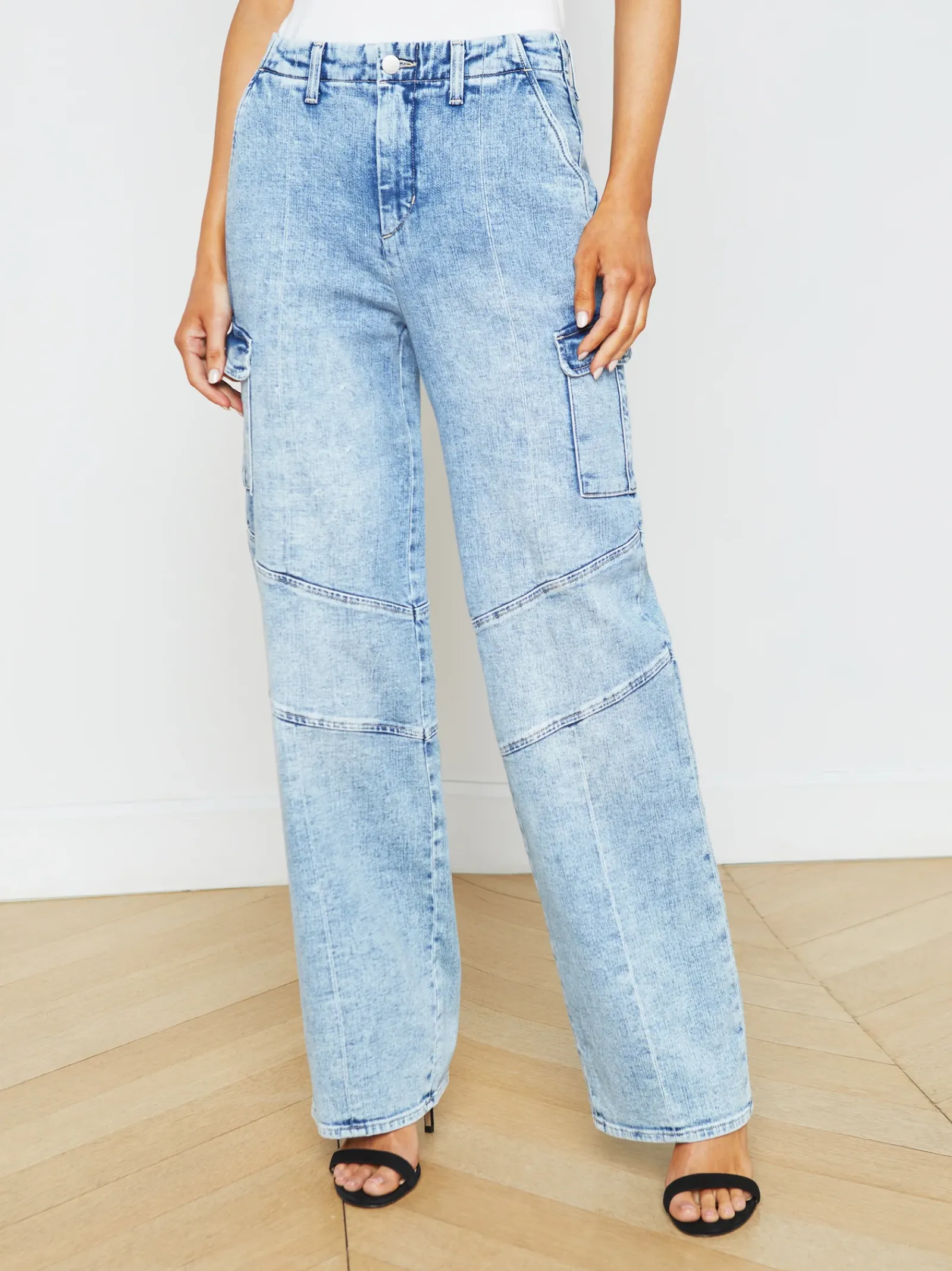 L'AGENCE Cargo Pants|Cargo Pants|Brooklyn Cargo Jean Brewer