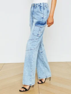 L'AGENCE Cargo Pants|Cargo Pants|Brooklyn Cargo Jean Brewer