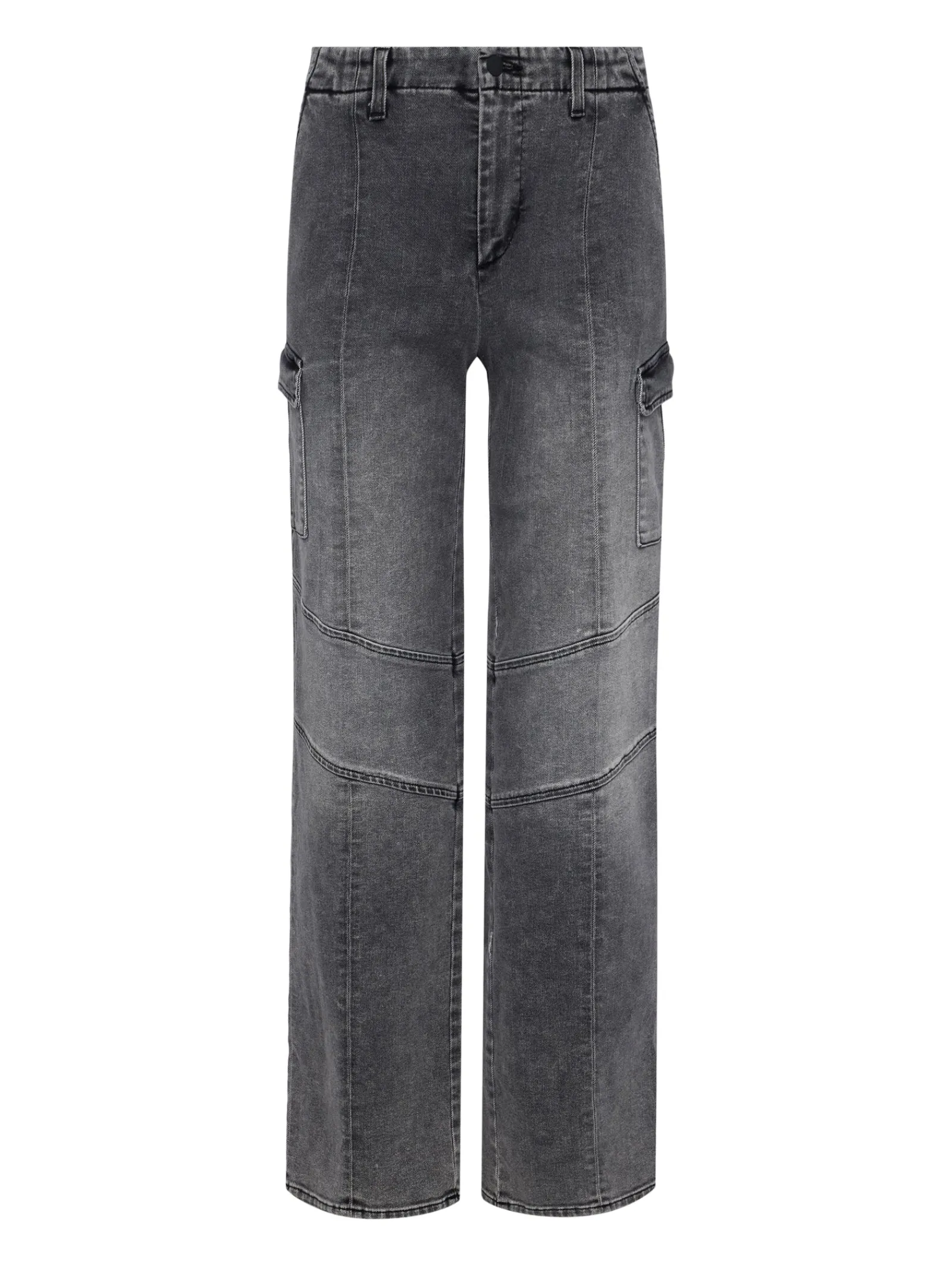 L'AGENCE Cargo Pants|Cargo Pants|Brooklyn Cargo Jean Magnesite