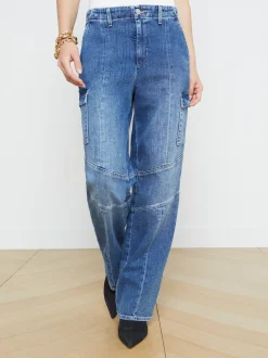 L'AGENCE Cargo Pants|Cargo Pants|Brooklyn Cargo Jean Katella