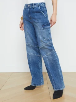 L'AGENCE Cargo Pants|Cargo Pants|Brooklyn Cargo Jean Katella