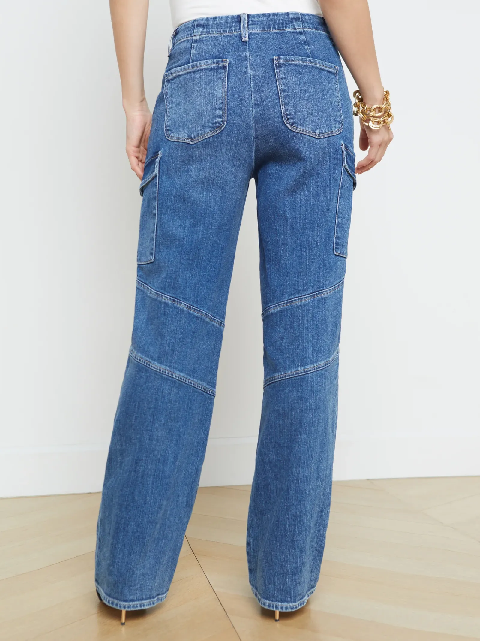 L'AGENCE Cargo Pants|Cargo Pants|Brooklyn Cargo Jean Katella