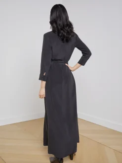 L'AGENCE All Things Black|Essentials|Cameron Shirt Dress Black