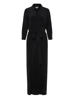 L'AGENCE All Things Black|Essentials|Cameron Shirt Dress Black
