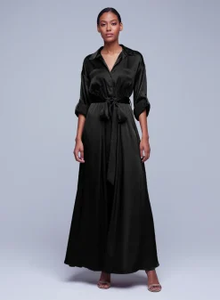 L'AGENCE All Things Black|Dresses & Jumpsuits|Cammi Shirt Dress Black