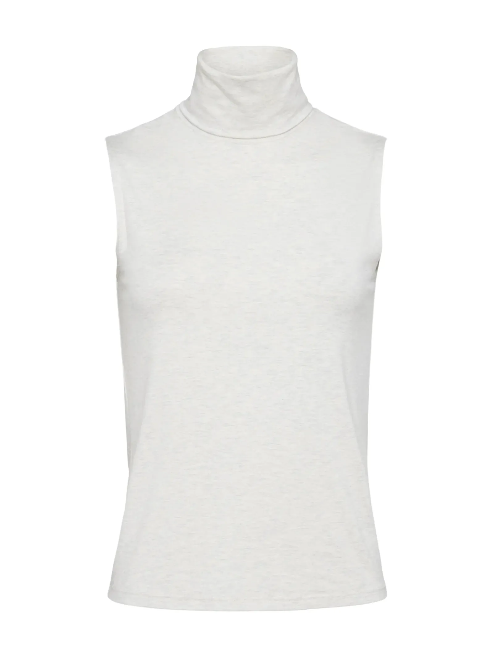 L'AGENCE Online Exclusives|Back in Stock|Ceci Sleeveless Turtleneck Light Ash Grey