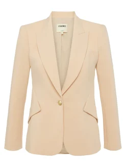 L'AGENCE Sets|Spring '24 Catalog|Chamberlain Blazer Toasted Almond