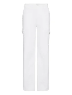 L'AGENCE Cargo Pants|Cargo Pants|Channing Trouser Blanc