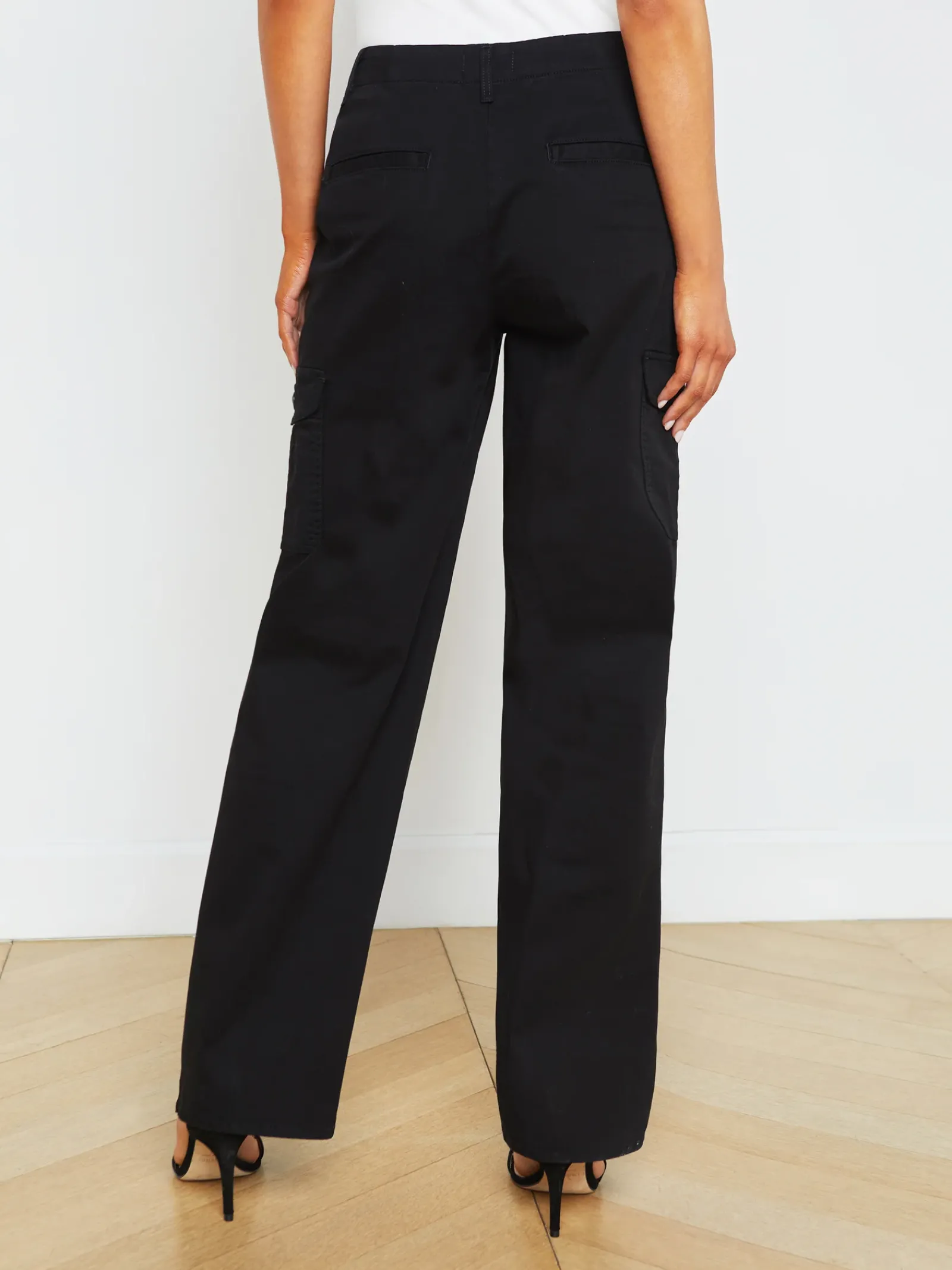 L'AGENCE All Things Black|Cargo Pants|Channing Trouser Black