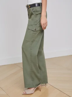 L'AGENCE Cargo Pants|Cargo Pants|Channing Trouser Clover