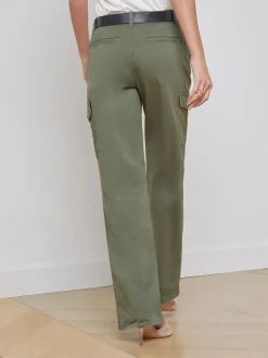 L'AGENCE Cargo Pants|Cargo Pants|Channing Trouser Clover
