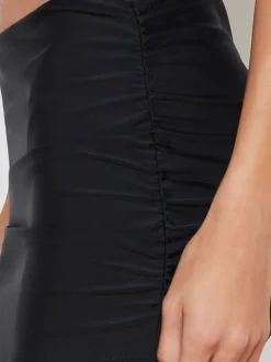 L'AGENCE Spring Collection|Swimwear|Coco Mini Skirt Cover-Up Black