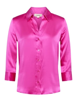 L'AGENCE Silks|Blouses & Tops|Dani Silk Blouse Star Ruby