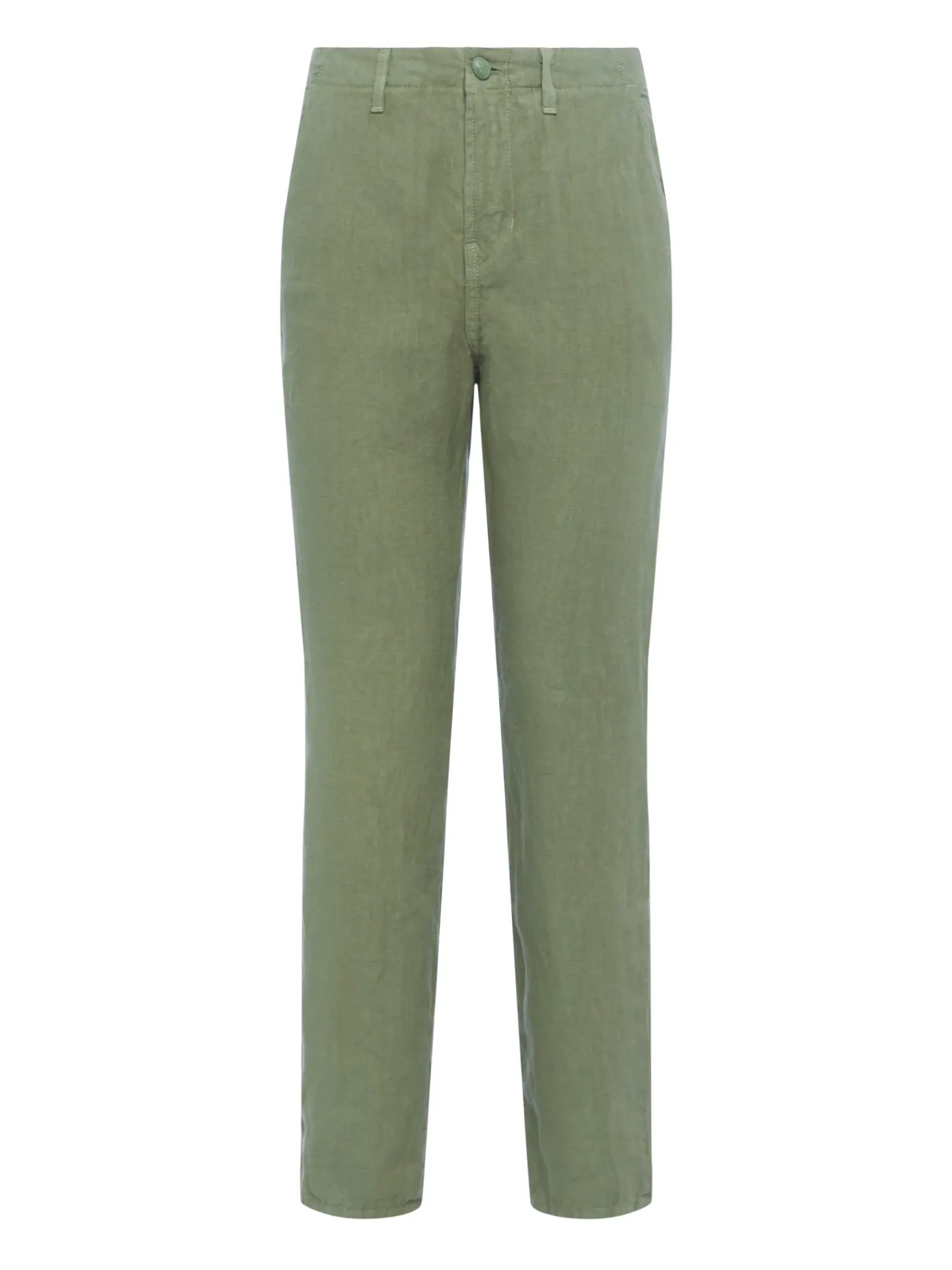 L'AGENCE Straight|Linen|Eboni Linen Pant Soft Army