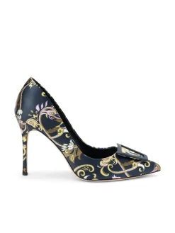L'AGENCE Resort Collection|Heels & Pumps|Elea Pump Paisley Satin