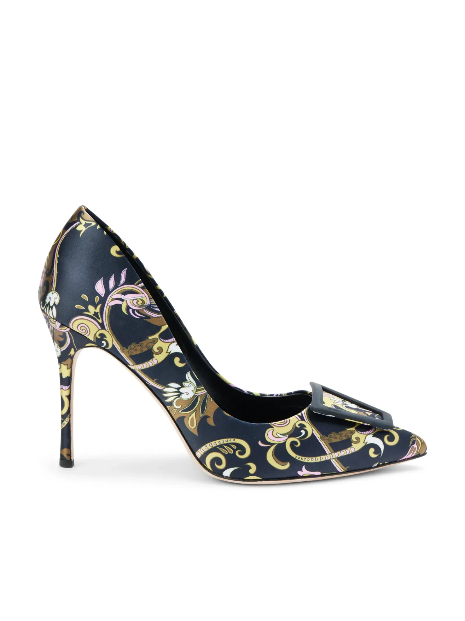 L'AGENCE Resort Collection|Heels & Pumps|Elea Pump Paisley Satin