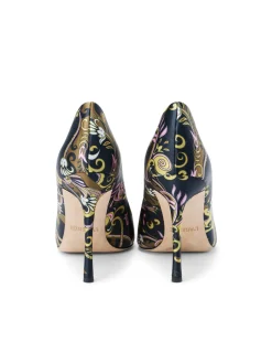 L'AGENCE Resort Collection|Heels & Pumps|Elea Pump Paisley Satin