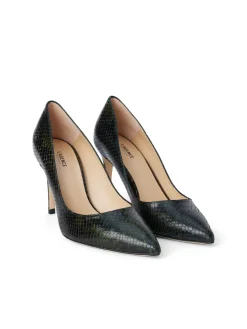L'AGENCE Heels & Pumps|Maternity|Eloise Pump Winter Moss Snake