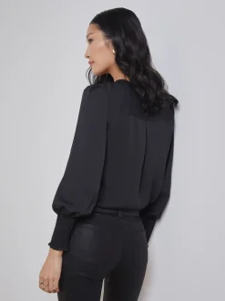 L'AGENCE All Things Black|Essentials|Enzo Blouse Black