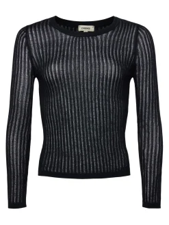 L'AGENCE Blouses & Tops|Fae Sweater Black