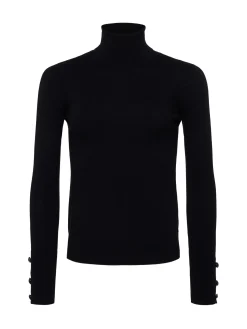 L'AGENCE All Things Black|Knitwear|Flora Sweater Black/Black