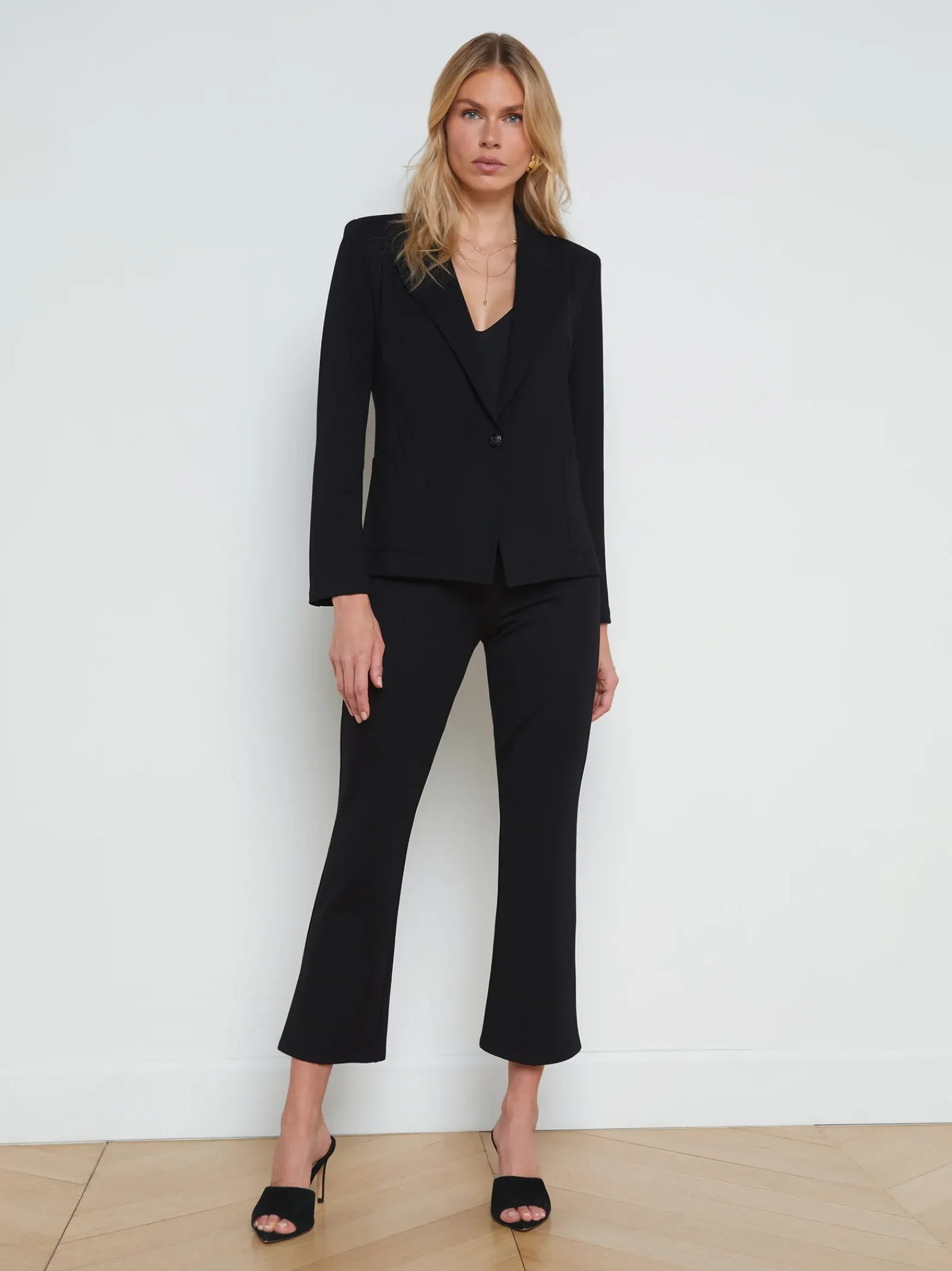 L'AGENCE All Things Black|Sets|Flynn Single-Breasted Blazer Black