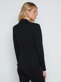 L'AGENCE All Things Black|Sets|Flynn Single-Breasted Blazer Black