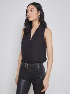 L'AGENCE All Things Black|Essentials|Freja Blouse Black