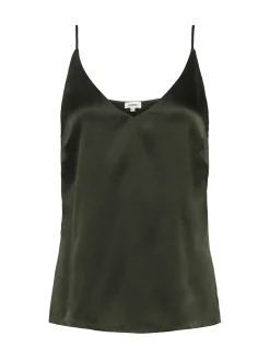 L'AGENCE Online Exclusives|Silks|Gabriella Camisole Tank Army