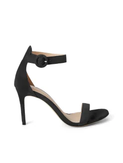 L'AGENCE Sandals & Wedges|Gisele Sandal Black Suede