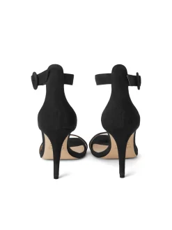 L'AGENCE Sandals & Wedges|Gisele Sandal Black Suede