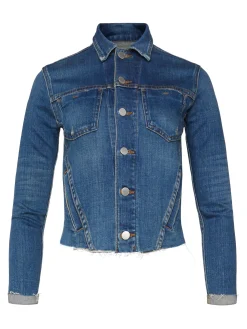 L'AGENCE Back in Stock|Denim Jackets|Janelle Denim Jacket Authentique