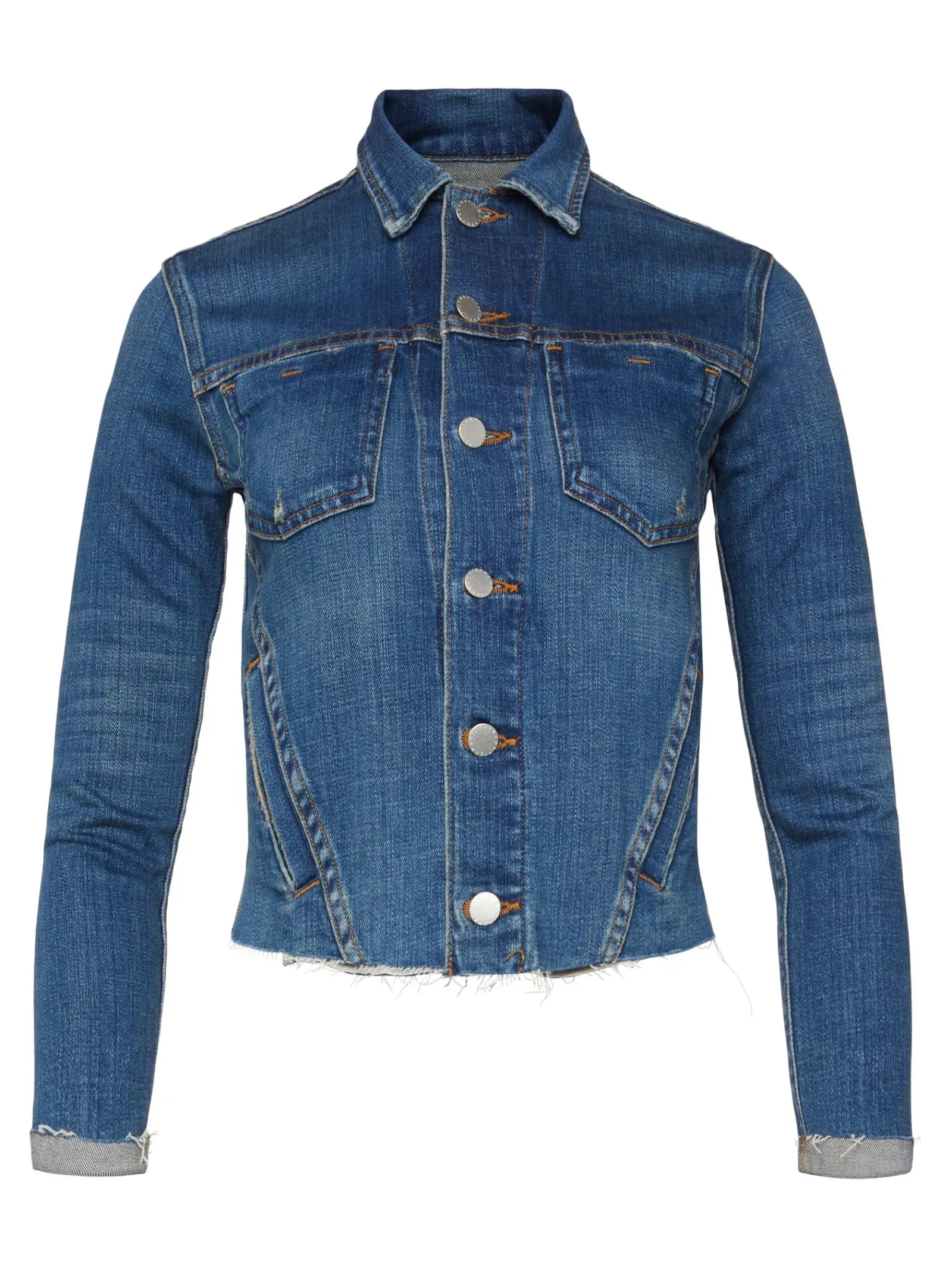 L'AGENCE Back in Stock|Denim Jackets|Janelle Denim Jacket Authentique